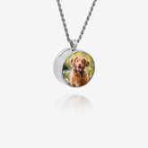 Collana Rotonda in Argento per Ceneri – Gioielleria Commemorativa